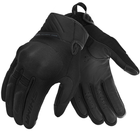 Rękawice motocyklowe damskie SHIMA SONIC LADY BLACK czarny