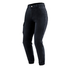 Damskie jeansy motocyklowe OZONE JANE JOGGER FIT czarne