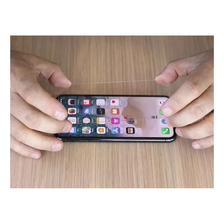 Szkło ochronne na telefon QUAD LOCK iPhone 14 Pro przezroczysty
