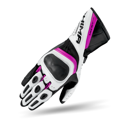 Damskie rękawice motocyklowe sportowe Shima MIURA GLOVES różowy