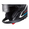 Kask motocyklowy SCHUBERTH J2 ECE SIGMA BLUE biały niebieski czerwony czarny