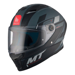 Kask motocyklowy MT STINGER 2 ZIVZE MATT BLACK/GREY czarny szary