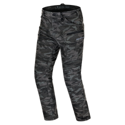 Spodnie jeans SHIMA GIRO 3.0 CAMO szary czarny
