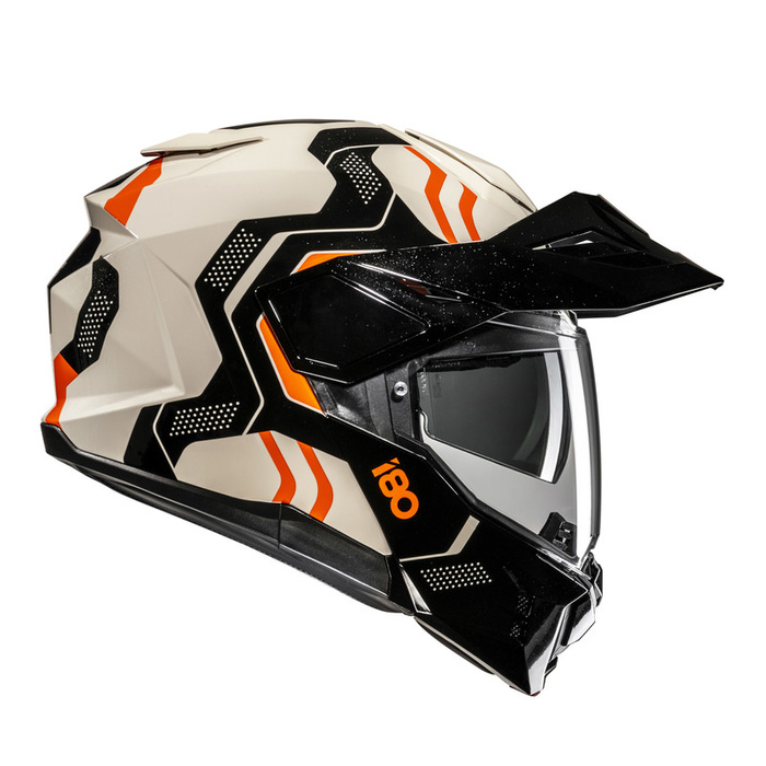 Kask motocyklowy HJC I80 Velly czarny/beżowy