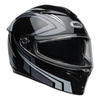 Kask motocyklowy BELL Lithium Jetstream czarny/srebrny