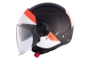 Kask motocyklowy MT VIALE SV S 68 UNIT MATT RED czarny biały czerwony