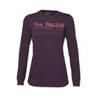 Koszulka rowerowa z długim rękawem damska FOX Lady Ranger Dr Md Dark Purple