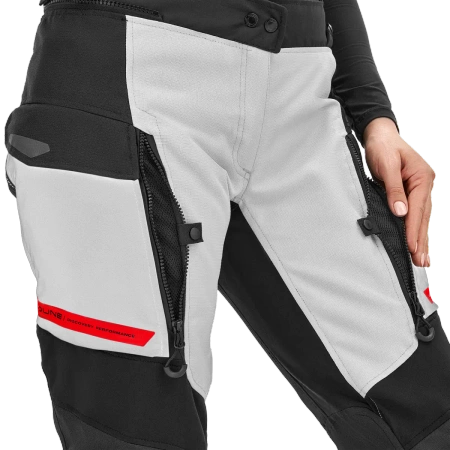 Spodnie motocyklowe damskie SHIMA DUNE LADY BLUE czarny szary niebieski