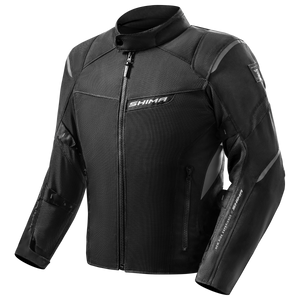Kurtka motocyklowa tekstylna Shima RUSH 2.0 VENT czarny