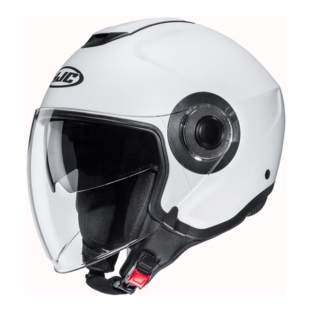 Kask motocyklowy otwarty HJC I40N perłowy biały