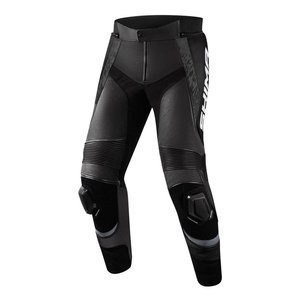 Spodnie motocyklowe skórzane sportowe Shima STR 2.0 czarne