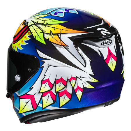 Kask motocyklowy integralny HJC RPHA 12 Spasso niebieski/czerwony