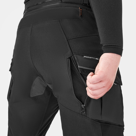 Spodnie motocyklowe SHIMA TRACKER BLACK czarny