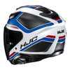 Kask motocyklowy otwarty HJC F31 Ceron czarny/biały