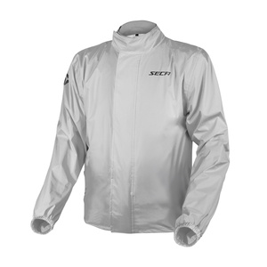 Kurtka przeciwdeszczowa motocyklowa SECA TYPHOON FLASH srebrny