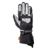 Rękawice motocyklowe SECA UKEMI PRO BLACK czarny szary