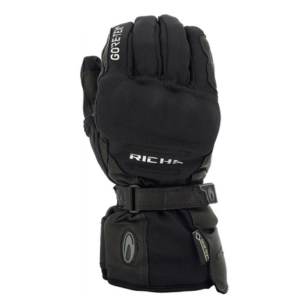 Rękawice motocyklowe RICHA ICE POLAR GORE-TEX BLACK czarny