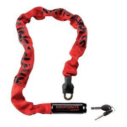 Zapięcie Motocyklowe KRYPTONITE Keeper 785 Red – Łańcuch Uniwersalny, 7 mm x 85 cm