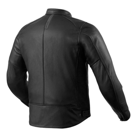 Kurtka motocyklowa skórzana REVIT RINO BLACK czarny