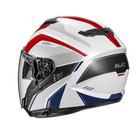 Kask motocyklowy HJC I31 Reno biały/czerwony