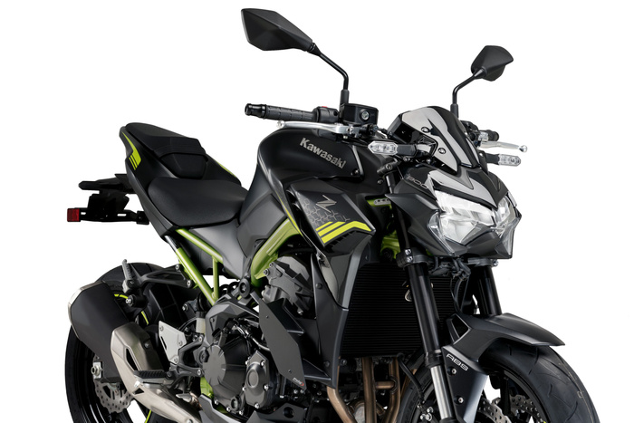 Boczne spoilery dociskowe do Kawasaki Z900 20-24 Czarny