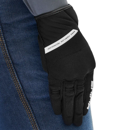 Rękawice motocyklowe damskie SHIMA SONIC LADY BLACK/WHITE czarny biały