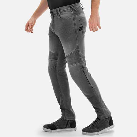 Spodnie jeans SHIMA ZENITH GREY szary