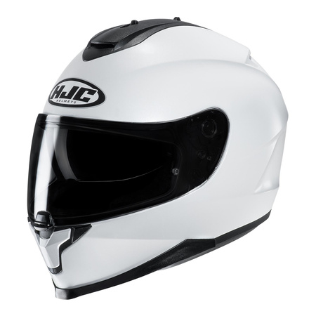 Kask motocyklowy integralny HJC C70N perłowy biały