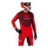 Bluza koszulka motocyklowa rowerowa cross offroad mtb FOX Flexair Optical Fluo czerwony