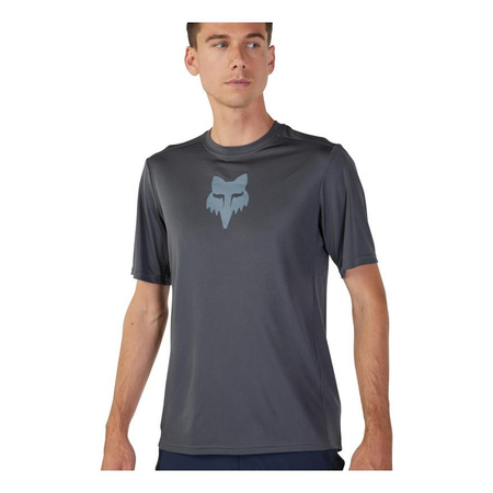 Koszulka na rower FOX RANGER LAB HEAD DARK SHADOW szary