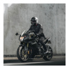 Kurtka motocyklowa tekstylna miejska OZONE PULSE czarna