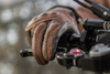 Rękawice motocyklowe miejskie Shima CALIBER brązowy