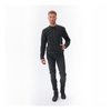 Jeansy motocyklowe Rebelhorn NOMAD TAPERED FIT czarny vintage