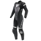 Kombinezon dwuczęściowy damski DAINESE Fulminea Lady Leather 2pcs czarno-szaro-biały