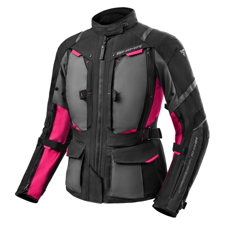 Damska kurtka motocyklowa tekstylna Shima HERO 2.0 różowy