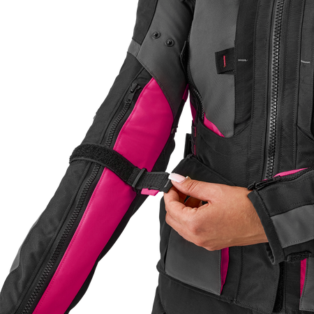 Damska kurtka motocyklowa tekstylna Shima HERO 2.0 różowy