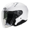 Kask motocyklowy otwarty HJC F31 perłowy biały
