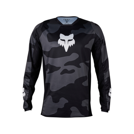 Bluza koszulka motocyklowa rowerowa cross offroad mtb FOX 180 Bnkr czarny Camo