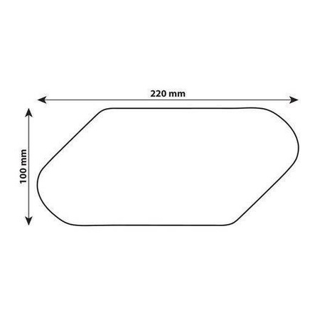 LAMPA Grip-Tank X1 pady boczne Transparentne