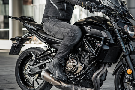 Buty motocyklowe sportowe krótkie Shima SX-6 czarny