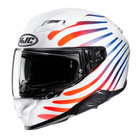 Kask motocyklowy integralny HJC F71 Zen biały/czerwony