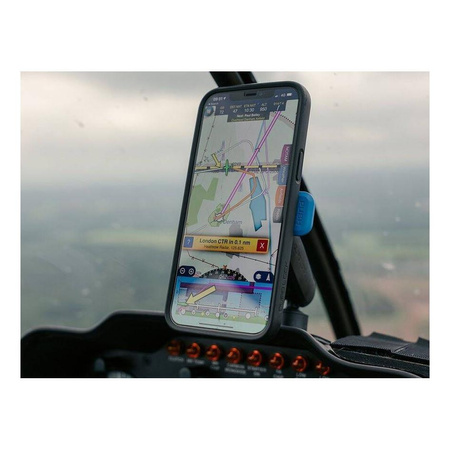 Głowica z dźwignią zwalniającą QUAD LOCK 360 czarny