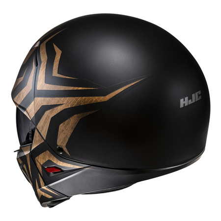 Kask motocyklowy otwarty HJC I20 Thorn czarny/złoty