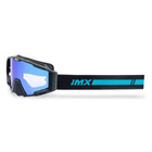 Gogle motocyklowe IMX Sand Black Matt/Blue - Szyba Blue Iridium + Clear (2 Szyby W Zestawie)