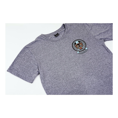 Koszulka codzienna T-shirt DAVCA STREET ATHLETS GREY szary