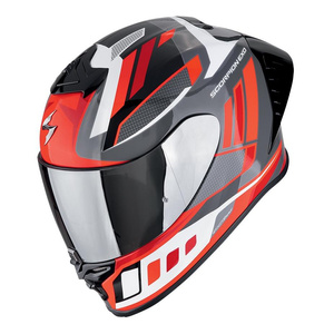Kask motocyklowy SCORPION EXO-R1 EVO II AIR VITAL GREY/WHITE/RED szary biały czerwony