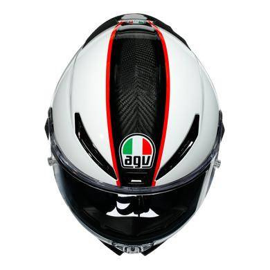 Kask motocyklowy AGV PISTA GP RR SCUDERIA biały czerwony czarny