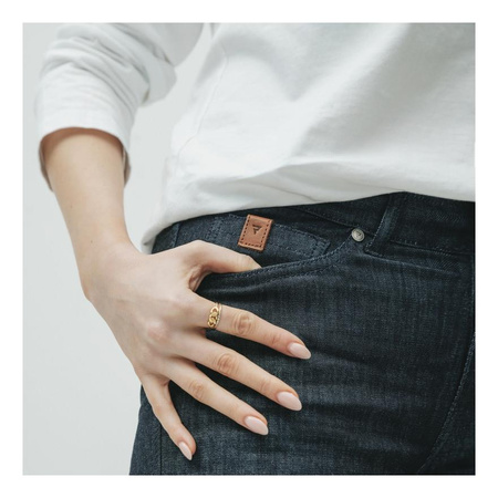 Jeansy motocyklowe damskie Rebelhorn CLASSIC III skinny fit niebieskie