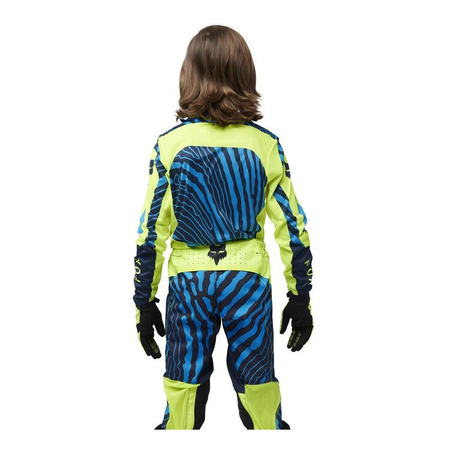 Bluza motocyklowa dziecięca FOX Junior Flexair Impression Fluorescent Yellow