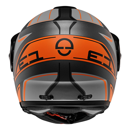 Kask motocyklowy SCHUBERTH E1 ECE ENDURANCE ORANGE pomarańczowy szary czarny